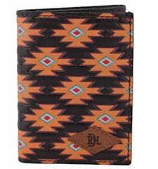 Red Dirt Trifold Aztec wallet