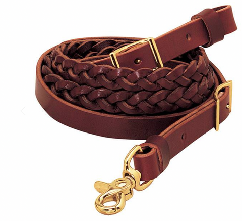 Weaver Leather 3-Plait Roper Rein 5/8"x7' 50-1504-7