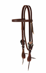 Weaver Leather Flower BrowBand Headstall 10010-00-26