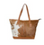 The Design Edge Shopper Cowhide Tote Bag B70084