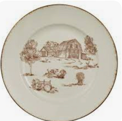 Park Designs Down On The Farm Dessert Plates 4953-652