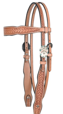 Circle Y of Yoakum Browband Headstall 1032-12-A7