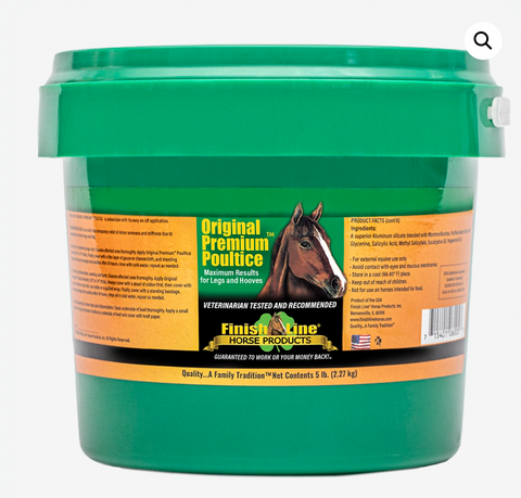 Finish Line Horse products Original Premium Poultice. 5Lb.