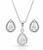 Montana Silversmiths Arctic Rain Teardrop JS4652