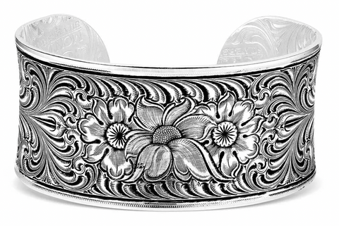 Montana Silversmiths Wildflower Cuff Bracelet BC5670