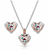 Montana Silversmiths Western Mosaic Heart Jewlery Set JS5819