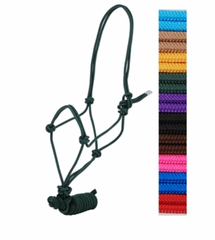 AHE Braided Poly Rope Halter and Lead