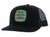 Hooey "Zenith" Black W/ Serape Pattern Patch Ball Cap 2424T-BK