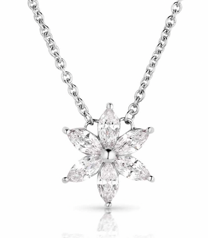Montana Silversmiths Flora Cheer Crystal Necklace NC5851