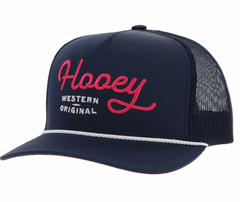 Hooey Pink & Navy Ball Cap 2360T-NV