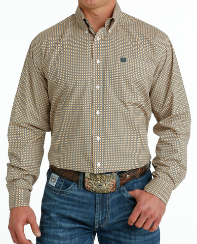 CINCH MENS L/S BUTTON SHIRT MTW1105660