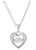 Montana Silversmiths Necklace Dancing CZ Heart NC3868