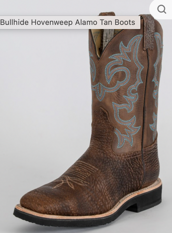 Brahma Bullhide Square Toe Cowboy Boot Men’s  8234-2