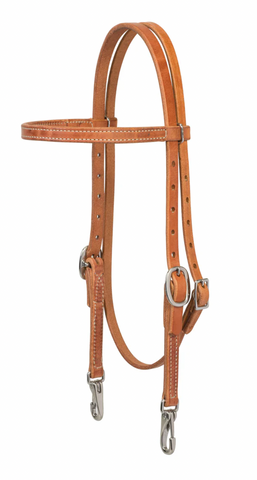 Weaver ProTack Brown Band Training Headstall