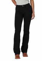 Wrangler Willow Riding Black Jean Women's 112337772