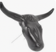 Classic Steer Head STEERHD24BK