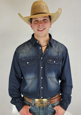 Drover Button Up L/S Shirt Men’s D158