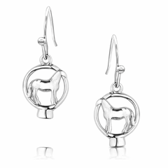 Montana Silversmiths AQHA Horses Of The World Earrings  QER5971