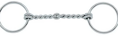 Weaver DRAFT BIT, 6" SINGLE TWISTED WIRE SNAFFLE MOUTH 25-8397