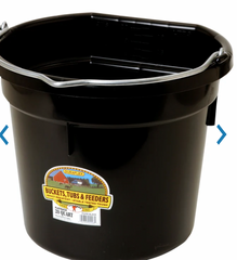 Little Giant Bucket Flat Back Bucket P20FBBLACK6