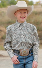 Cinch Snap  Up L/S Shirt Boy's MTW7020098