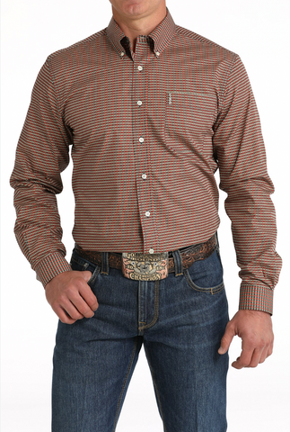 Cinch Modern Fit Button Up L/S Shirt Men’s MTW1347111