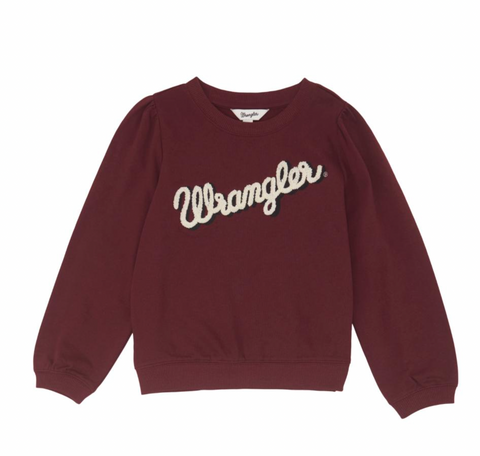 Wrangler Crew Neck Sweater Girl's 112355923