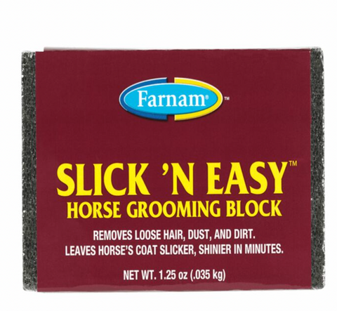 Farnam Slick 'N Easy Horse Grooming Block