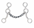 WESTERN RAWHIDE JUNIOR COW HORSE CHAIN GAG BIT 255329