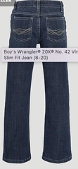 Wrangler Vintage Boot 20X Jean Boy's 1042BWXGG