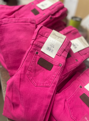 Wrangler Hot Pink Boot Cut Girls Jean 112356561