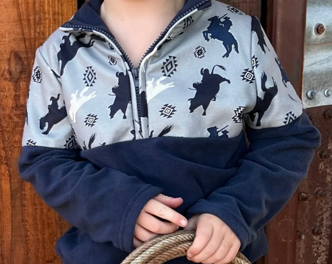 Shea Baby Roughstock Zip Up Sweater Boy's