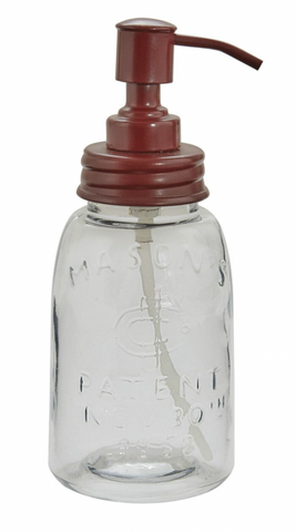 Park Designs Mason Jar Soap Dispenser 21-464R