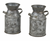 Park Designs Galvanized Milk Can Salt & Pepper Set 24-613