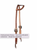 Professionals Choice Two-Tone Windmill Collection - Single Ear Headstall 3P1021