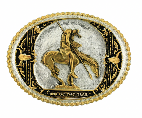 Montana Attitude Buckle End Of The Trail 60972P