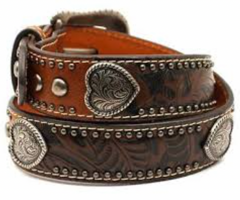 Ariat Heart Belt Girl's A1306402