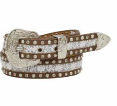 Angel Ranch Lace Studded Belt Girl's DA5212