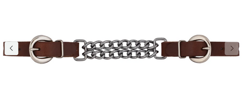 Weaver 4 1/4" Double Chain ProTack Oiled Collection Curb Strap 30400-286