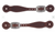 Weaver Basin Cowboy Spur Straps, Thin 30-0176-BR