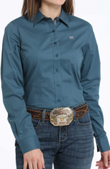 Cinch Button Up L/S Shirt Women's MSW9165060