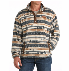 Cinch 1/4 Snap Fleece Pullover Men’s MWK1514022