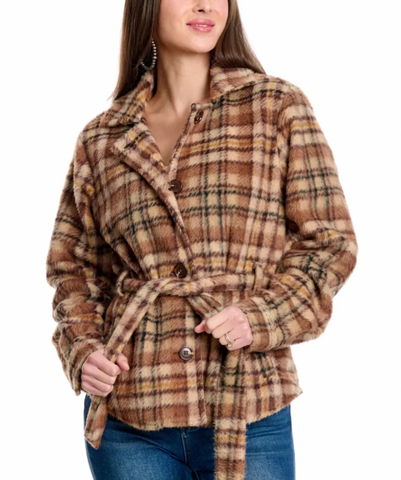 OutBack Trading Co Ladies Brown Evelyn Jacket 29858