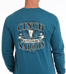 Cinch Men's L/S t-shirt MTK1721018 TEA