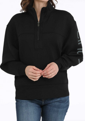 Cinch Quarter-Zip L/S Pull Over Women's MAK7907001