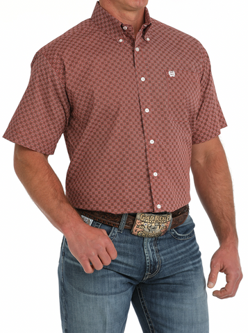 Cinch Button Up S/S Men's MTW1111471