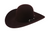 American Hat Black Cherry 40x Open Crown