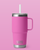 Yeti Rambler 25 oz Straw Mug Wildflower Fuchsia