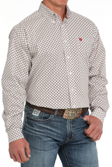 Cinch L/S White Button Up MTW1105868