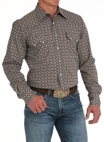 Cinch Modern Fit Snap Up L/S Shirt Men's MTW1301082